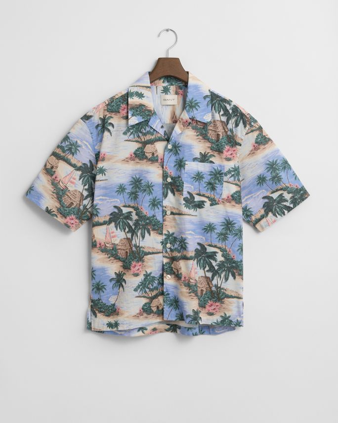 GANT ISLAND RESORT SKJORTE MED PRINT