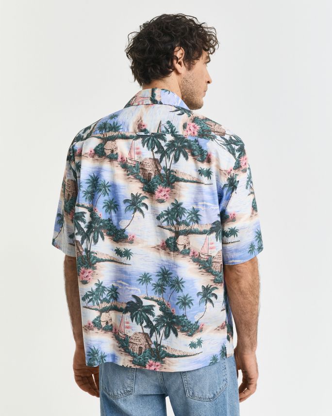 GANT ISLAND RESORT SKJORTE MED PRINT