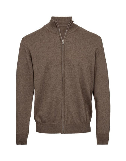 GINO MARCELLO ZIP CARDIGAN MERINO STRIK