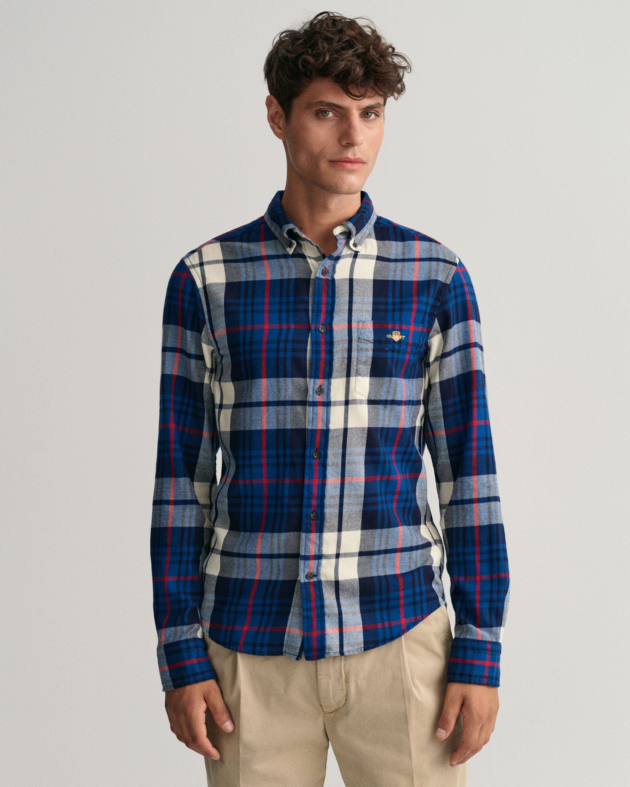 REG UT PLAID FLANNEL SHIRT