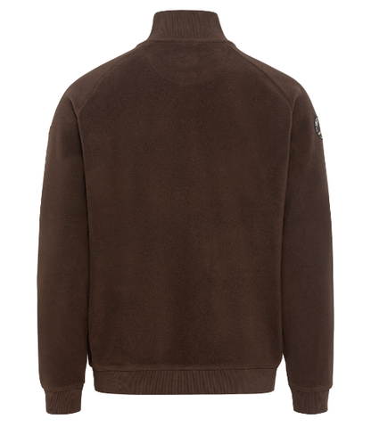 CAMEL FLEECE JAKKE