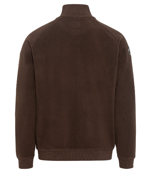 CAMEL FLEECE JAKKE