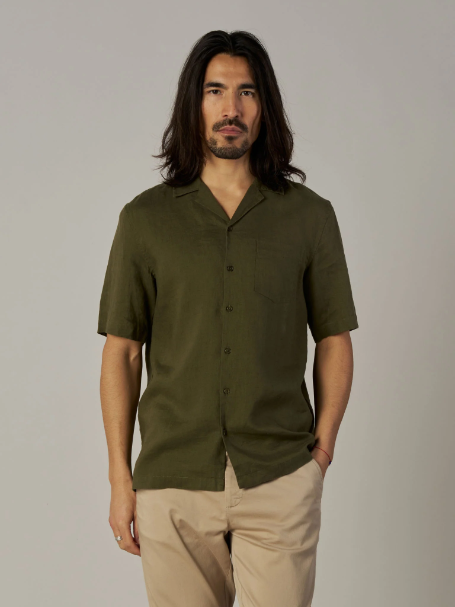 MMGTheo Linen Cuban Shirt