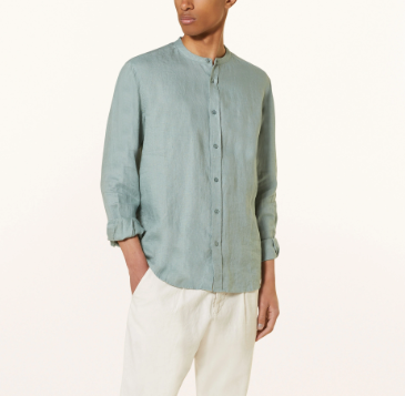 MMGTheo Linen Stand Shirt