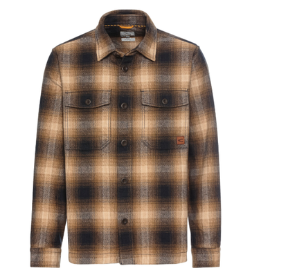 CAMEL OVERSHIRT