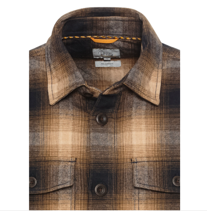 CAMEL OVERSHIRT