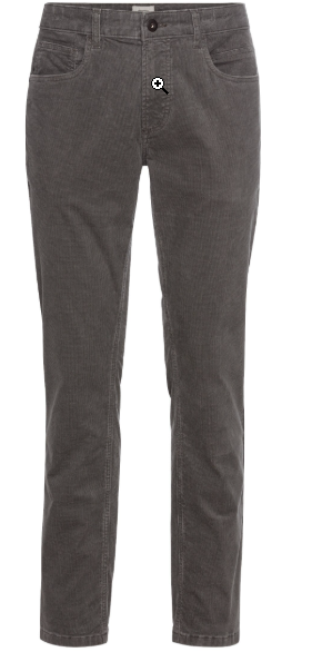 CAMEL BROKEN CORD JEANS