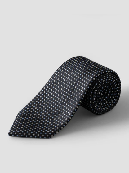 ETON MICRO GEOMETRIC WOVEN SILKESLIPS