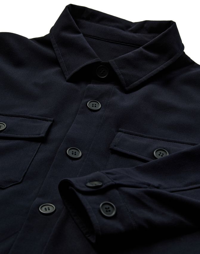 Overshirt solid modern fit