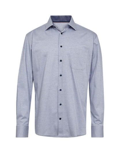 BLACK BLUE SKJORTE