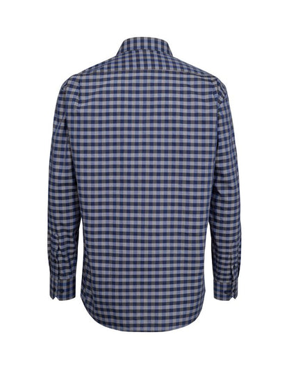 BLACK BLUE TERNET SKJORTE