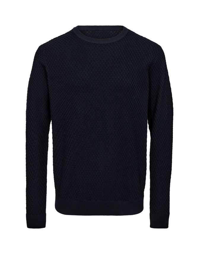 BLACK BLUE STRIKTRØJE