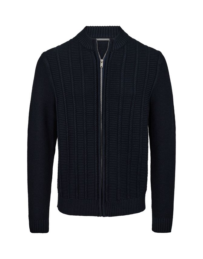 BLACK BLUE CARDIGAN