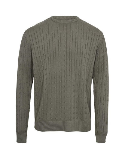BLACK BLUE CABLE STRIK – O-NECK REGULAR FIT