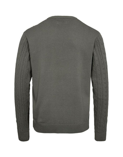 BLACK BLUE CABLE STRIK – O-NECK REGULAR FIT