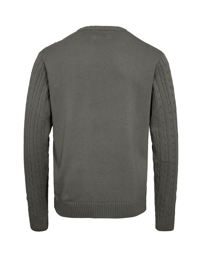BLACK BLUE CABLE STRIK – O-NECK REGULAR FIT