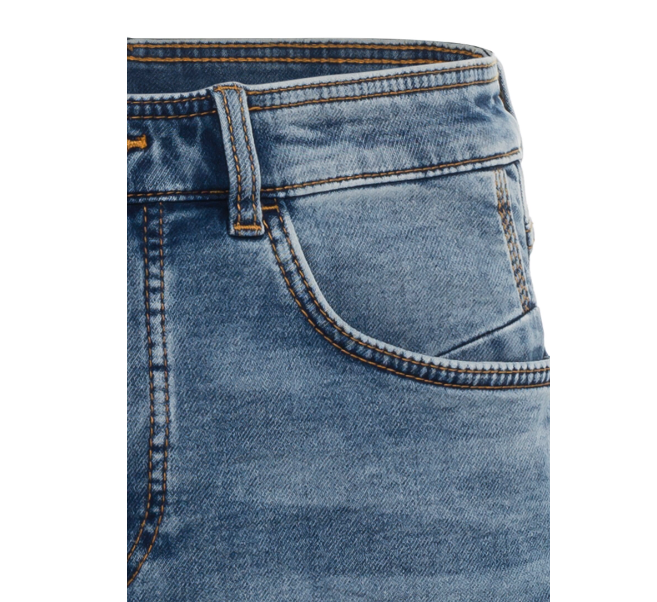 Camel Denim Shorts