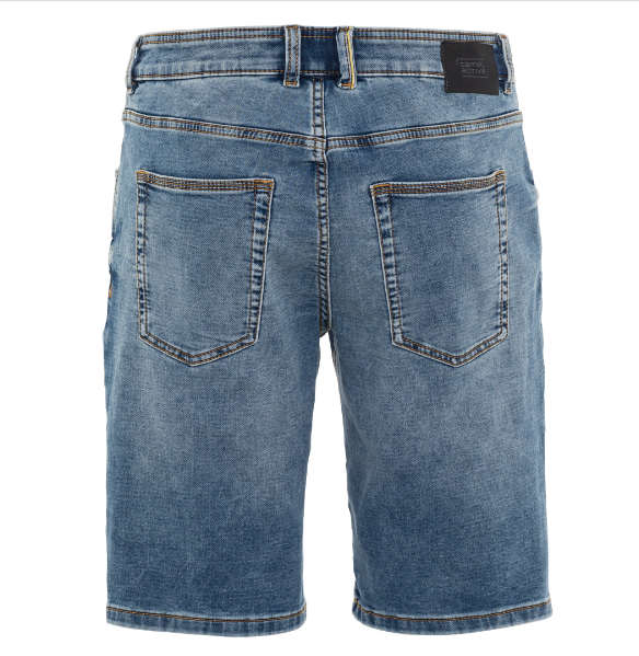 Camel Denim Shorts