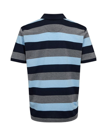 BLACK BLUE POLO BOX STRIBET