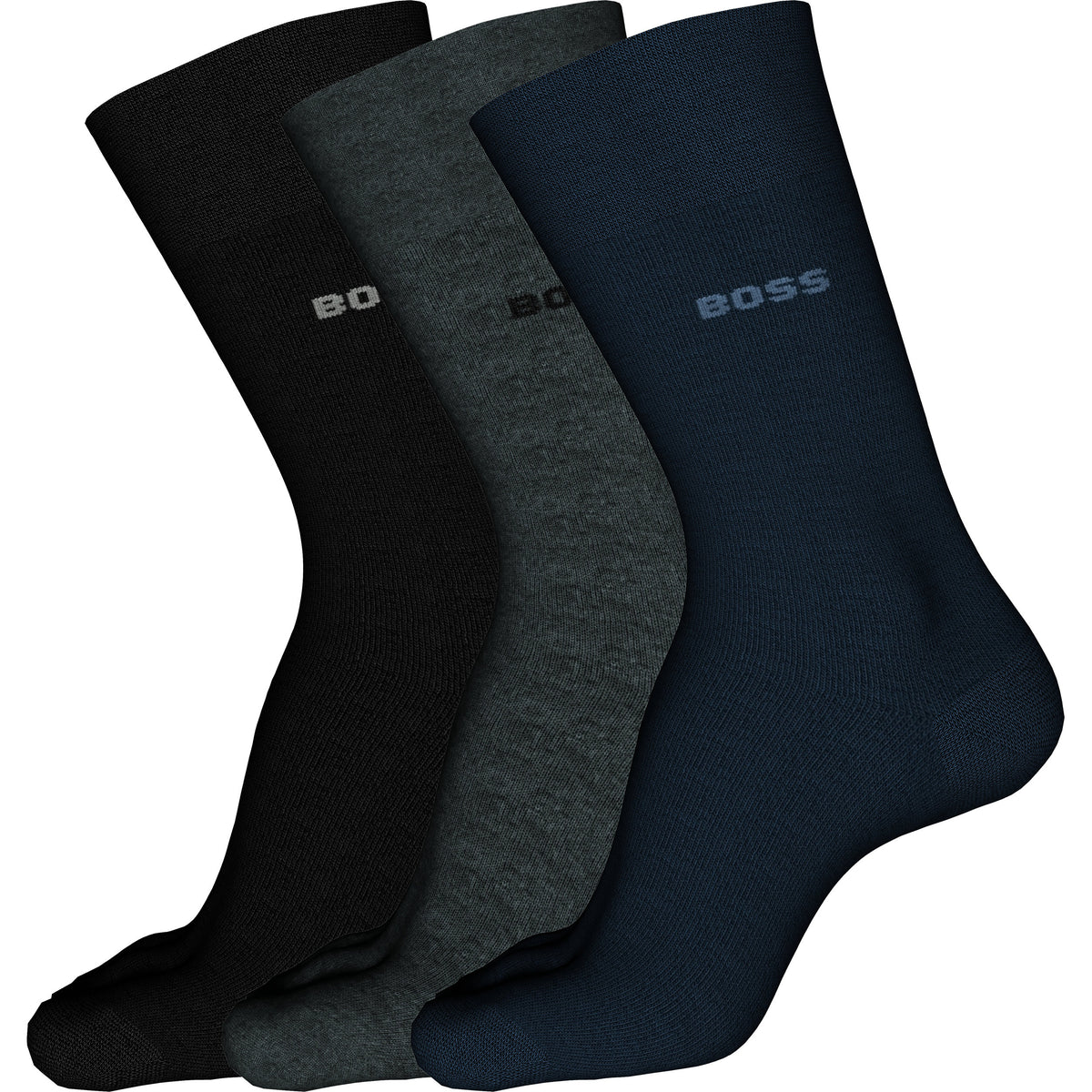 BOSS 3P RS GIFTSET UNI CC STRØMPER – 3-PAK