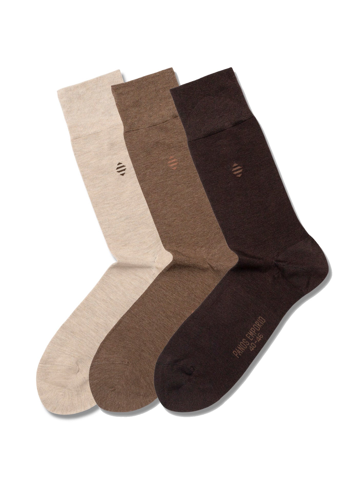 PANOS EMPORIO 3-PAK DANIEL BAMBUS STRØMPER