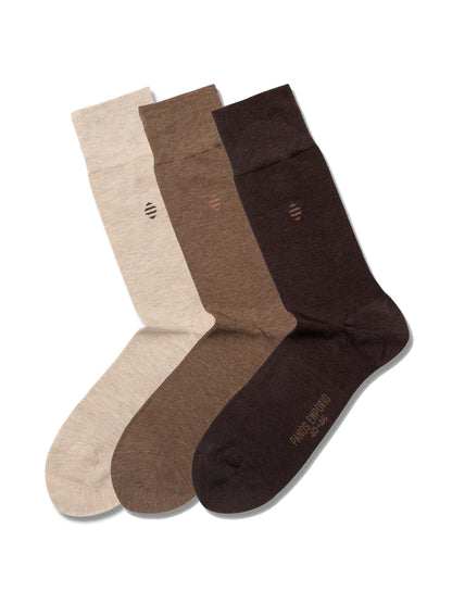 PANOS EMPORIO 3-PAK DANIEL BAMBUS STRØMPER