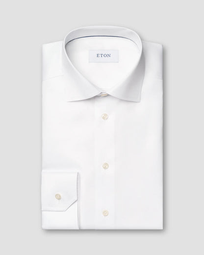 ETON SOLID SIGNATURE TWILL SHIRT – SLIM FIT