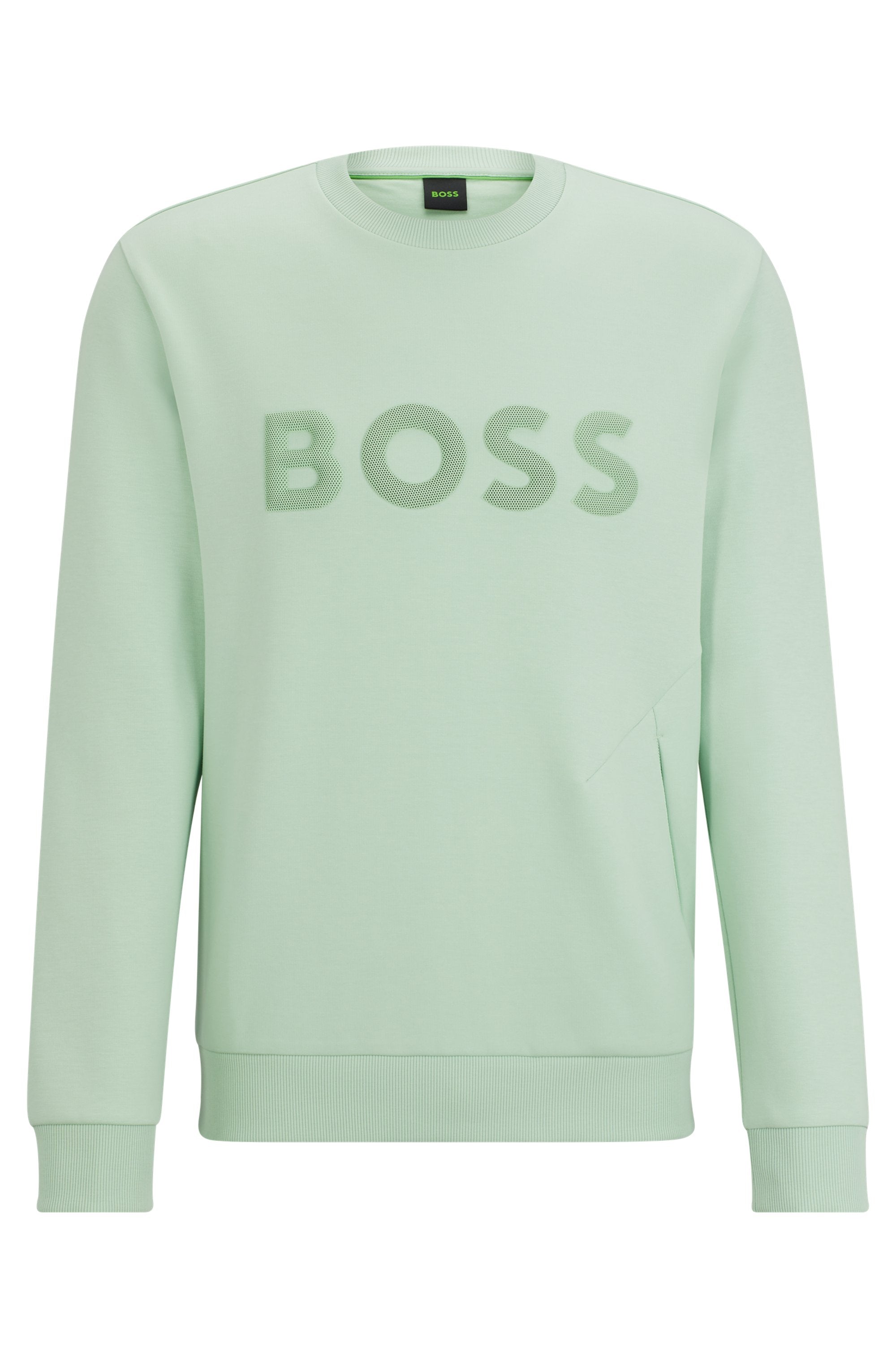 BOSS SALBO SWEATSHIRT MED LOGO