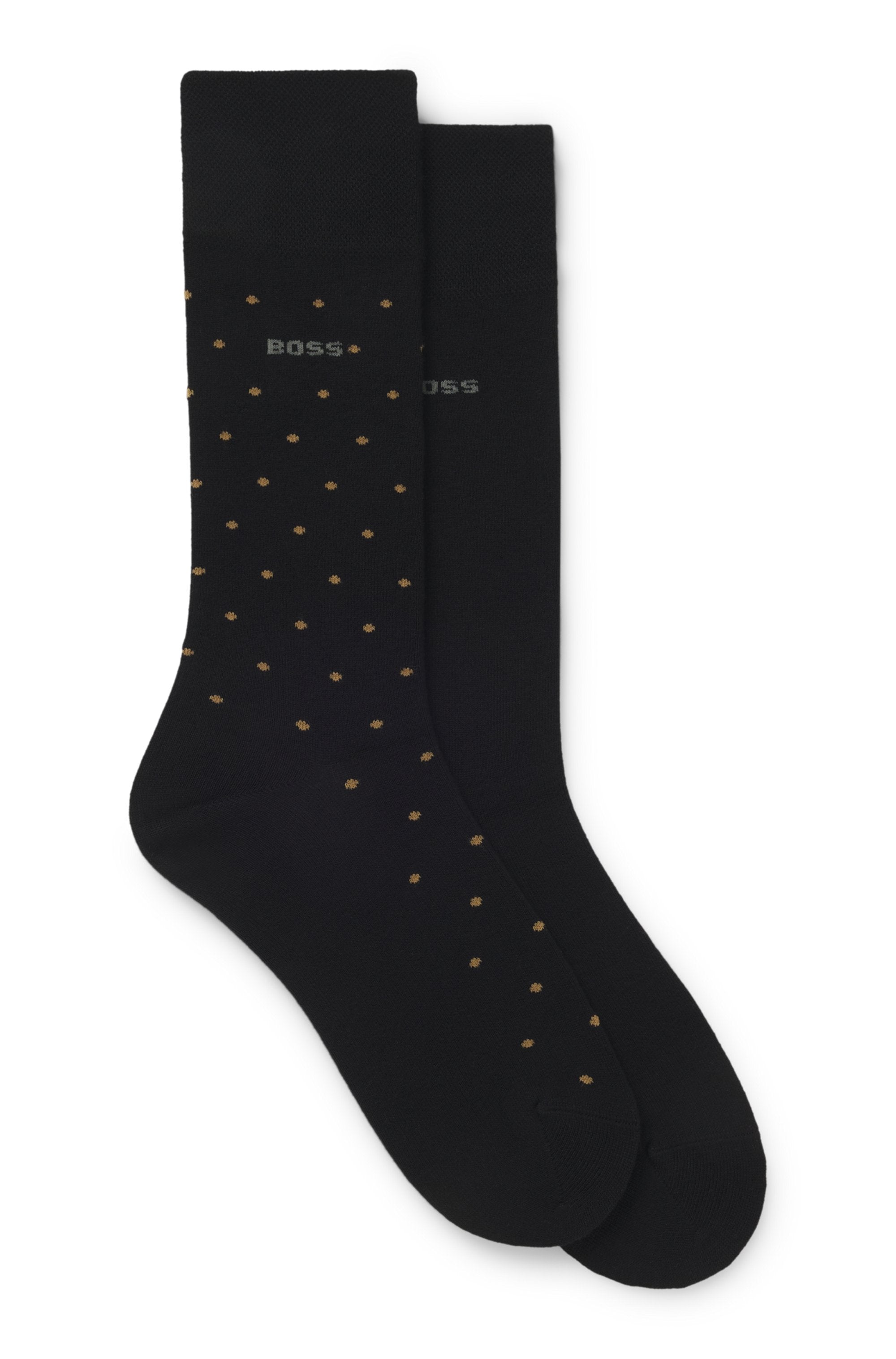 BOSS 2-PAK BAMBUSSTRØMPER – MINI DOT