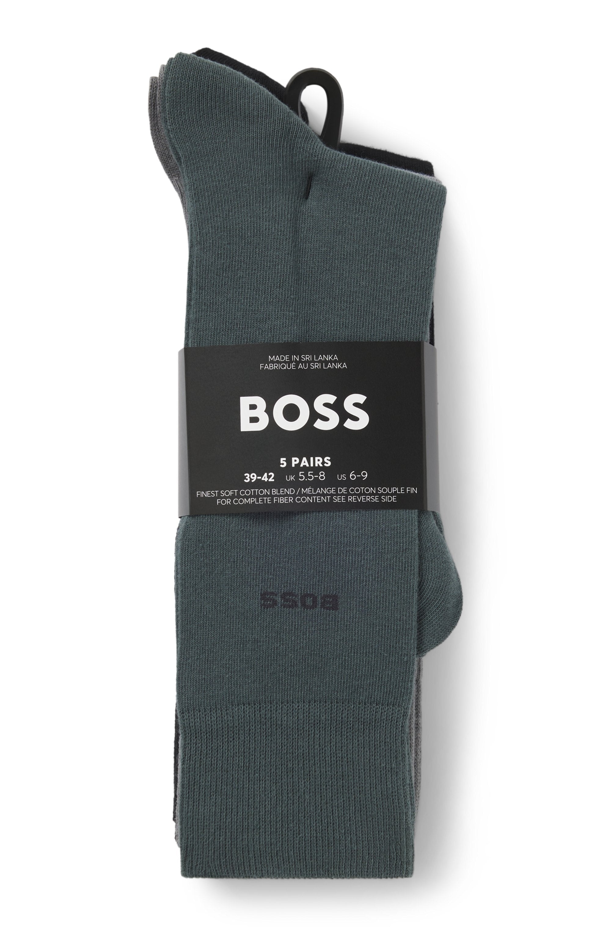 BOSS 5-PAK SOKKER