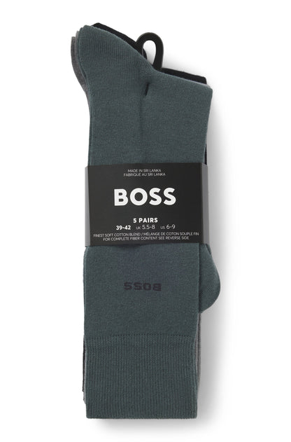 BOSS 5-PAK SOKKER