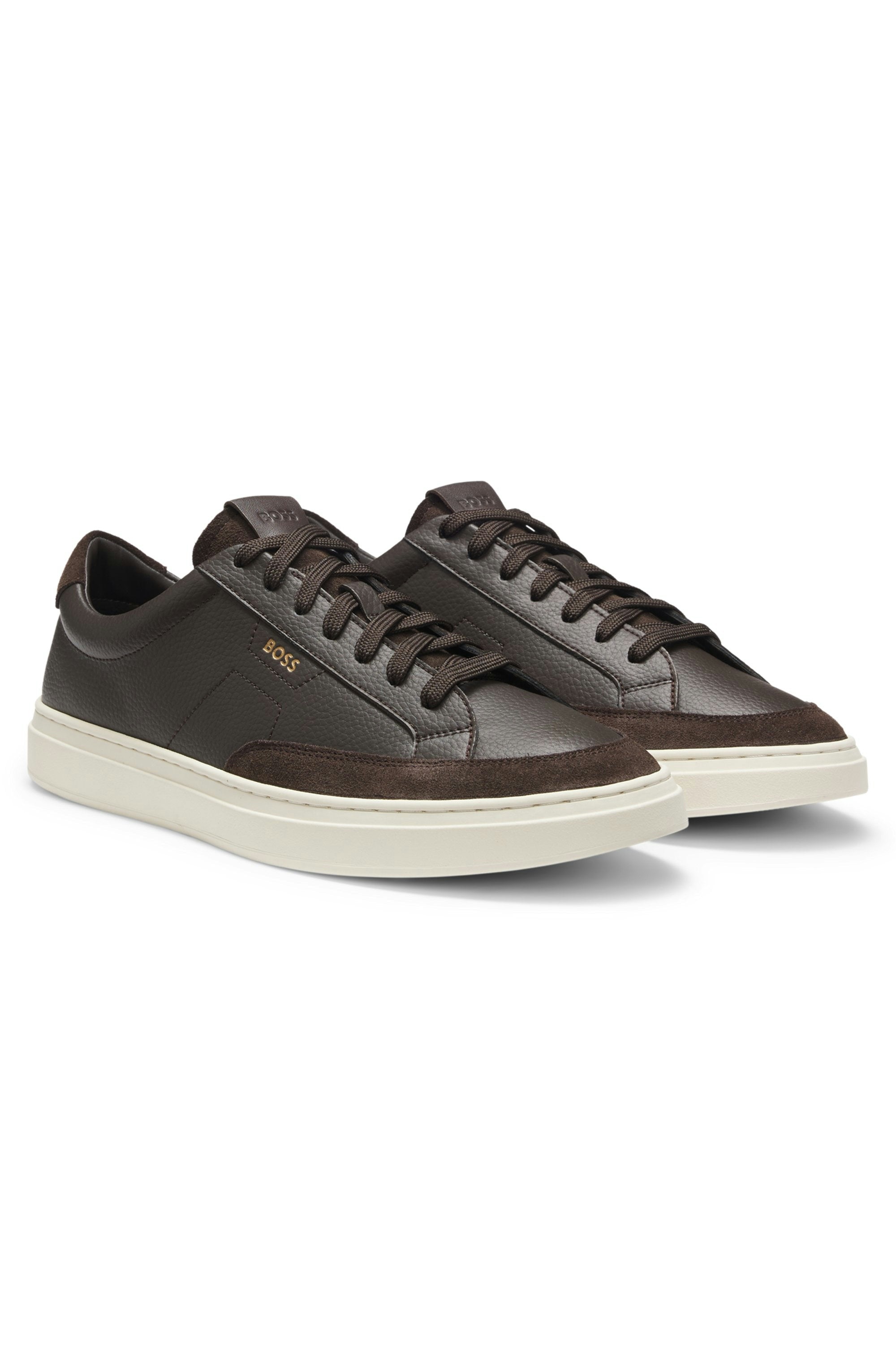 BOSS KIERAN SNEAKERS – DARK BROWN