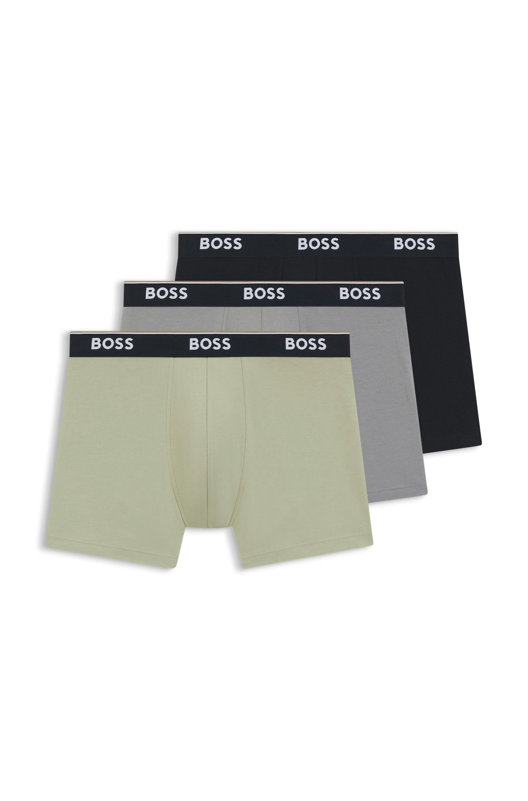 BOSS BOXERBR 3-PAK POWER – SORT