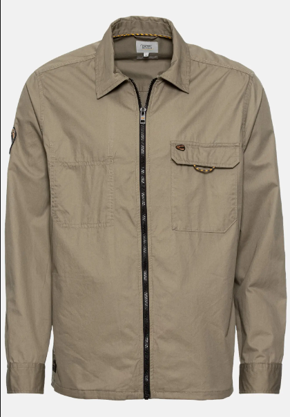CAMEL OVERSHIRT