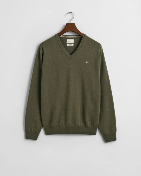 EXTRAFINE LAMBSWOOL V-NECK