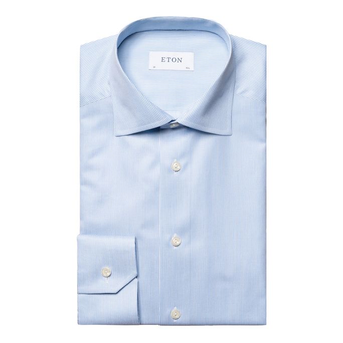 Fine Stripe Signature Twill Shirt