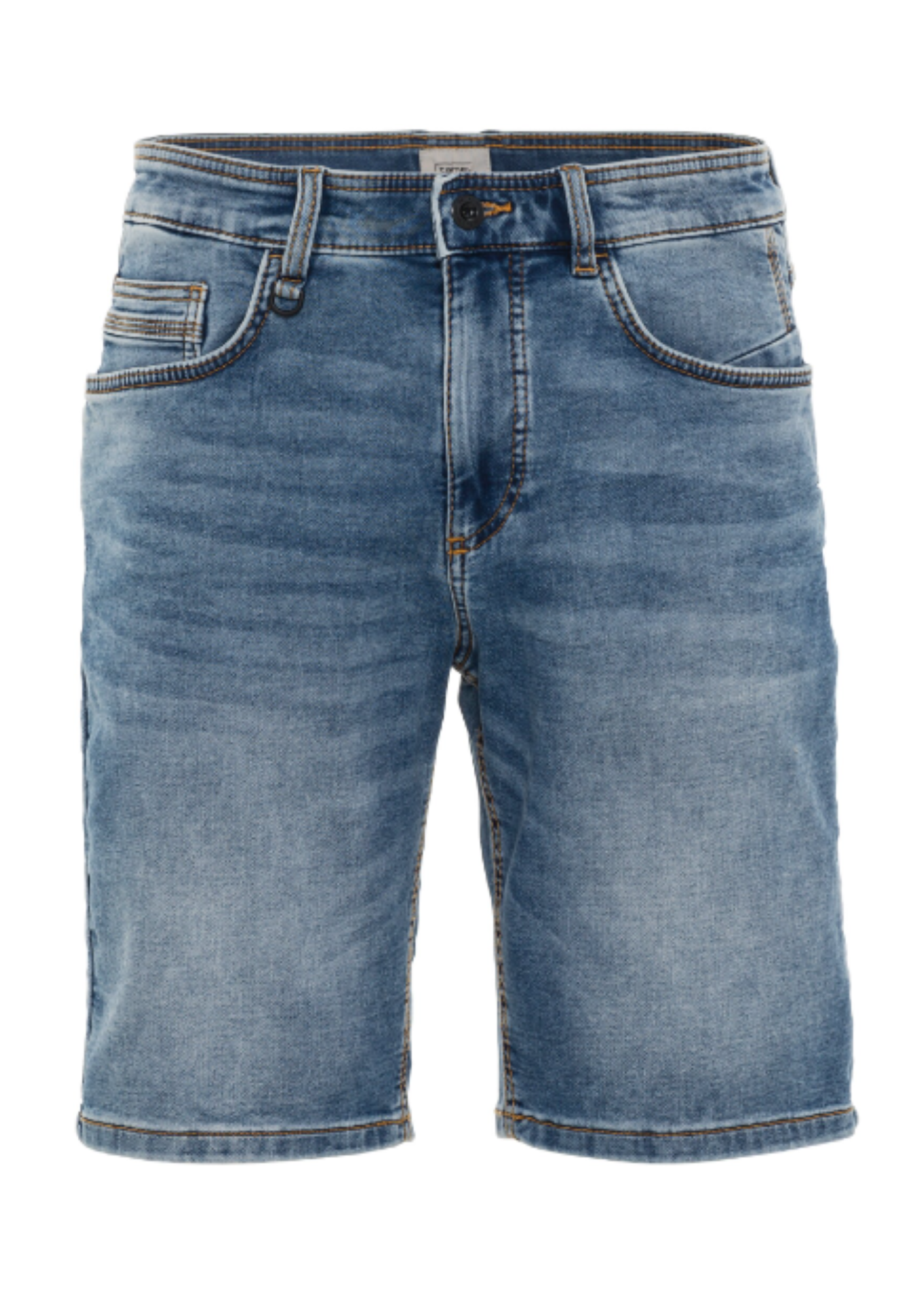 Camel Denim Shorts
