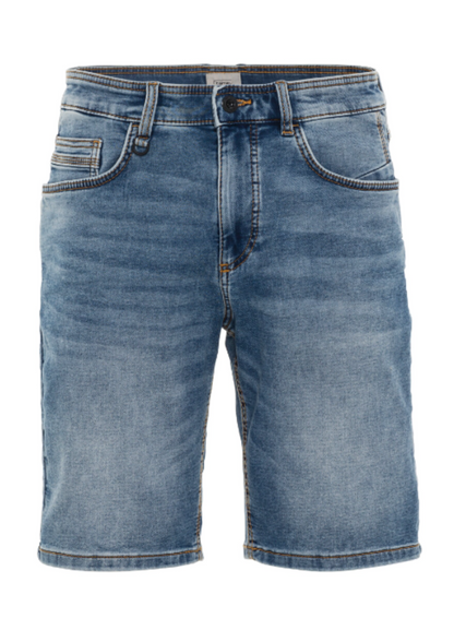 Camel Denim Shorts
