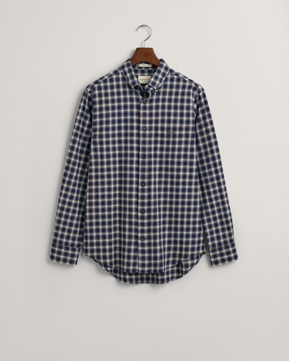 GANT REG MICRO TARTAN FLANNEL SKJORTE