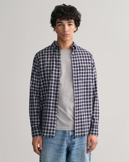 GANT REG MICRO TARTAN FLANNEL SKJORTE