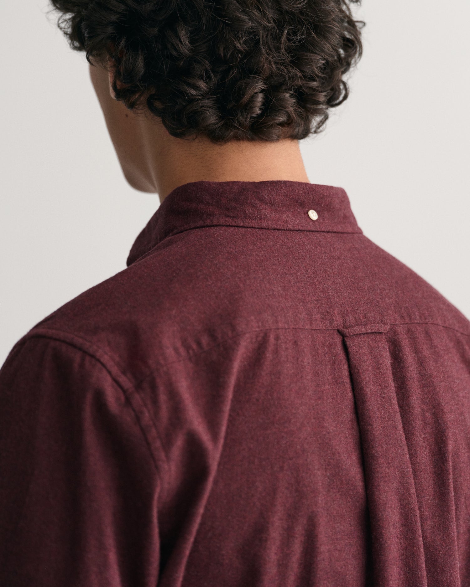 GANT REG FLANNEL MELANGE SKJORTE