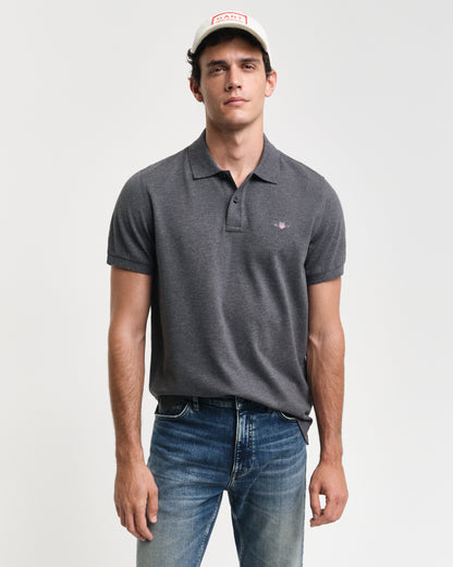 GANT REG SHIELD KORTÆRMET PIQUE POLO