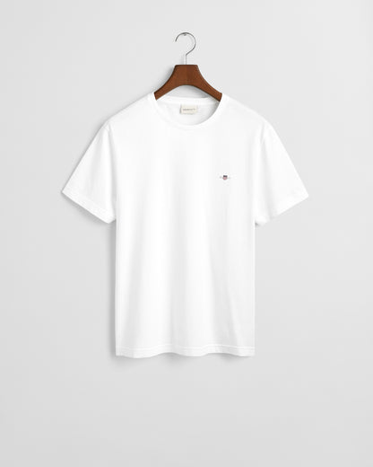 GANT REG SHIELD KORTÆRMET T-SHIRT