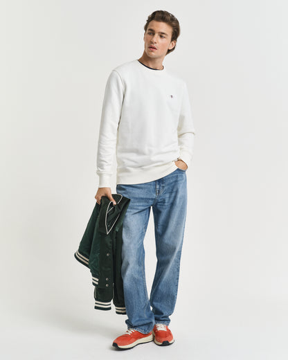 GANT SHIELD CREW NECK SWEATSHIRT