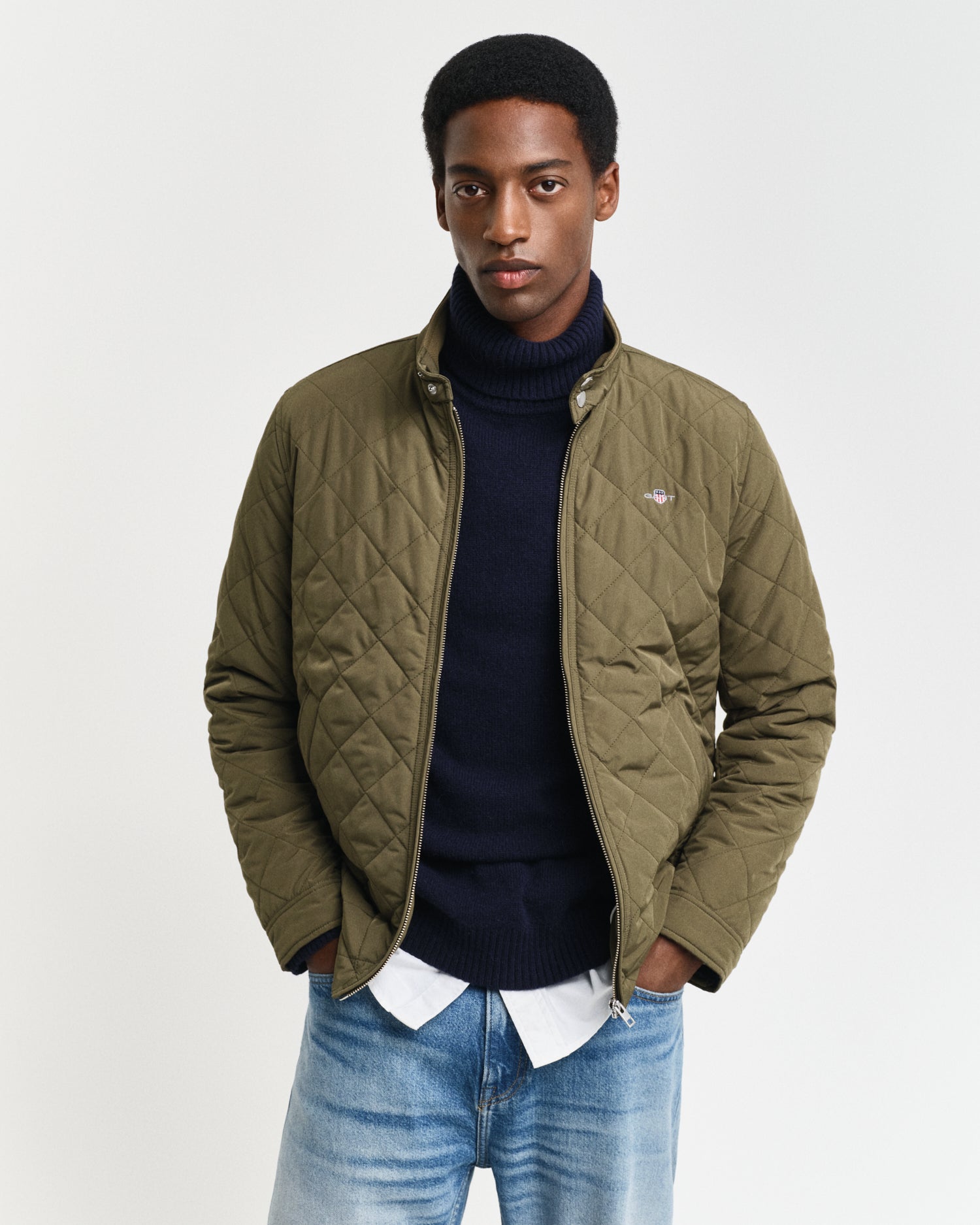 GANT QUILTED WINDCHEATER JAKKE