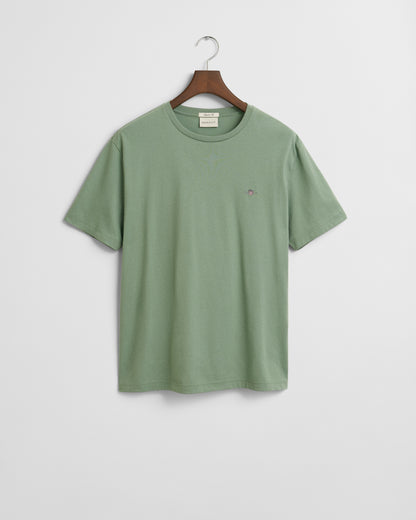GANT REG SHIELD KORTÆRMET T-SHIRT