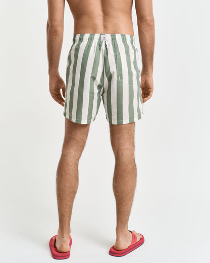 BLOCK STRIPE SWIM SHORTS