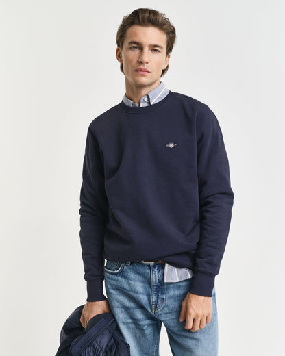 GANT SHIELD CREW NECK SWEATSHIRT