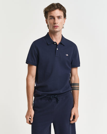 GANT REG SHIELD KORTÆRMET PIQUE POLO