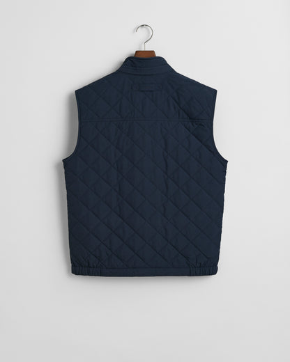 QUILTED WINDCHEATER VEST